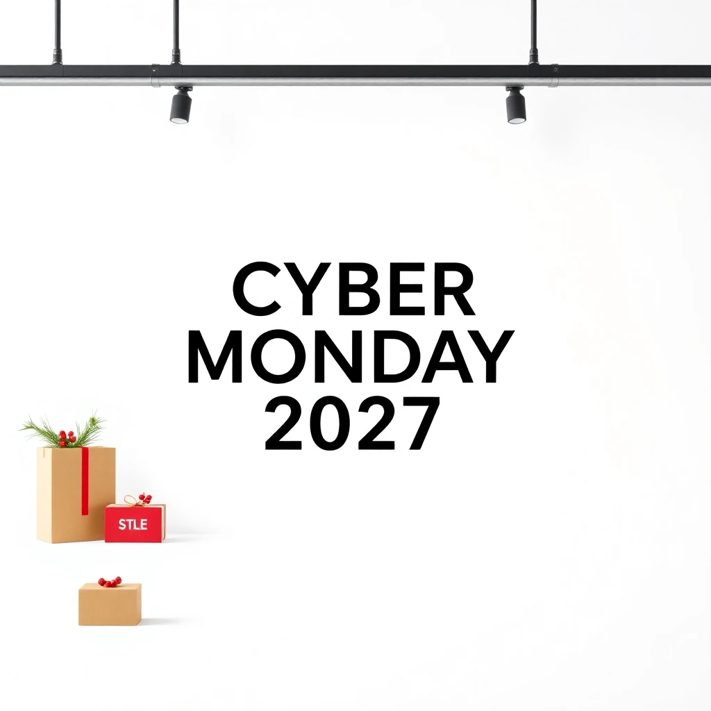 Timeline and release date countdown for 2026 Cyber Monday 2027 in the Holidays niche