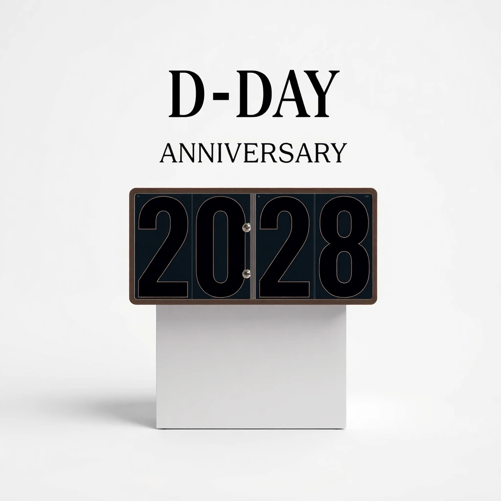 Timeline and release date countdown for 2026 D-Day Anniversary 2028 in the Holidays niche
