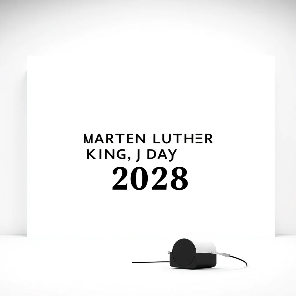 Timeline and release date countdown for 2026 Martin Luther King Jr. Day 2028 in the Holidays niche