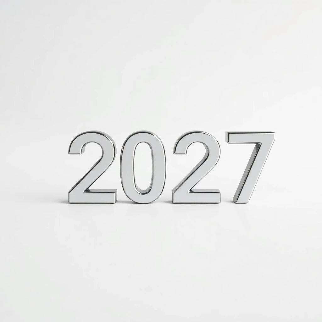 Timeline and release date countdown for 2026 New Year's Day 2027 in the Holidays niche