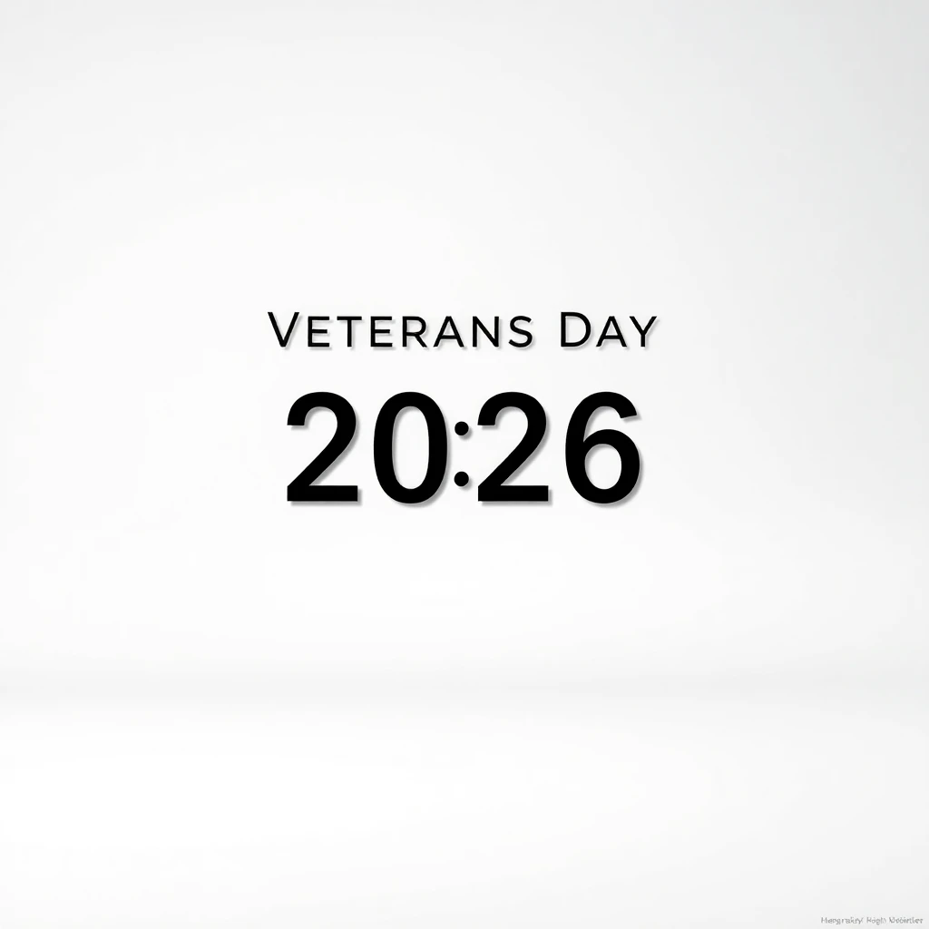 Timeline and release date countdown for 2026 Veterans Day (US) 2026 in the Holidays niche