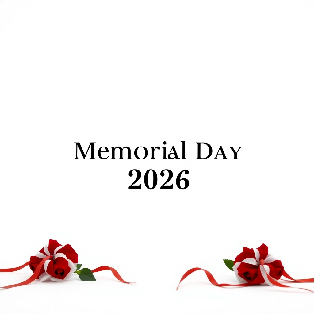 Timeline and release date countdown for 2026 Memorial Day (US) 2026 in the Holidays niche