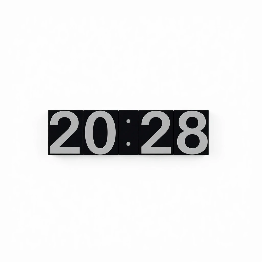 Timeline and release date countdown for 2026 New Year's Day 2028 in the Holidays niche